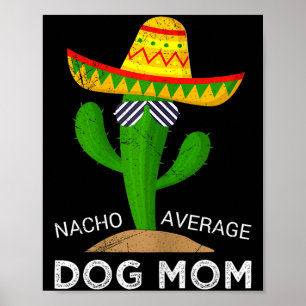 Poster Mãe de cachorro nada mediana