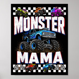 Poster Mãe de Caminhão Monstro Família Correspondente Cam
