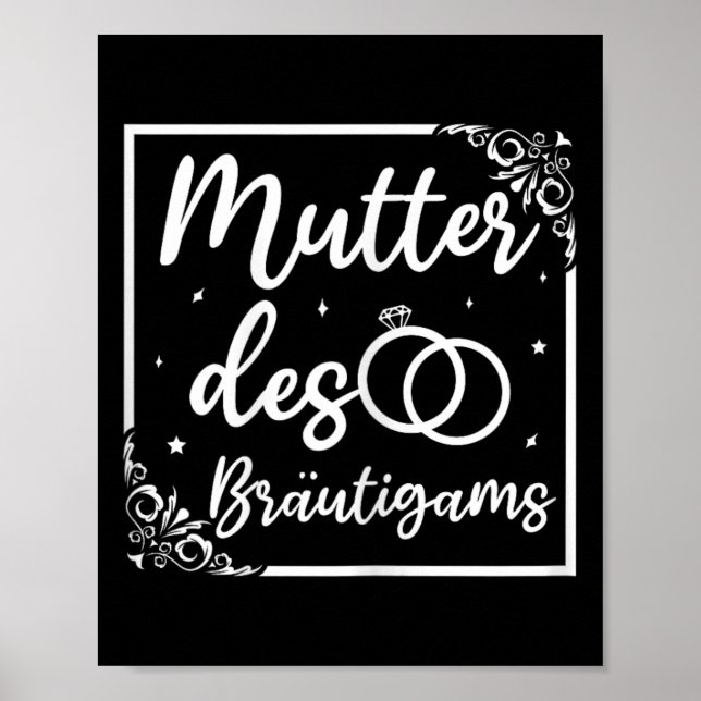 Poster Mãe De Casamento Bridal Mãe Da Noite (Frente)