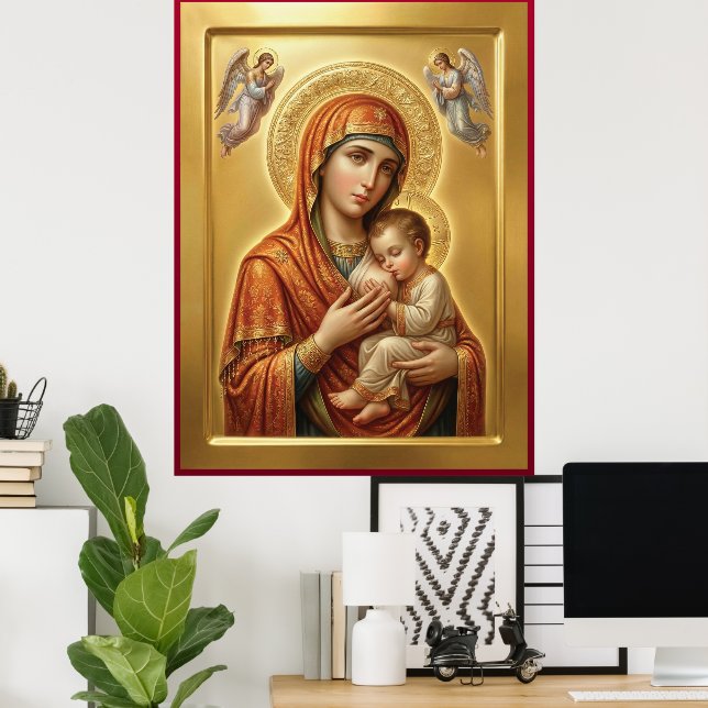 Poster Mãe de Deus (Escritório em casa)