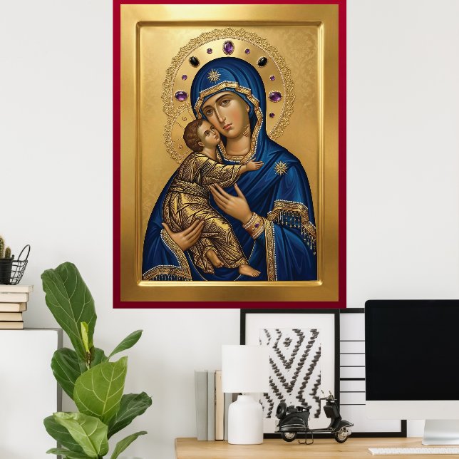 Poster Mãe de Deus (Escritório em casa)