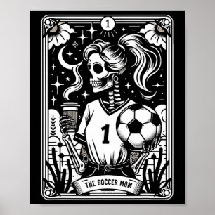 Poster Mãe de Futebolista Carta de Tarot _1