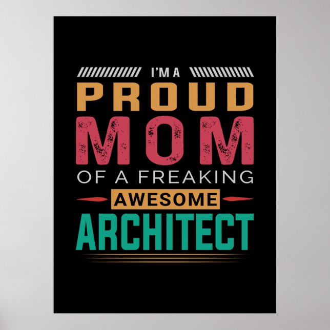 Poster Mãe De Um Arquiteto Fantástico (Frente)