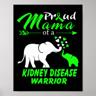 Poster Mãe De Um Guerreiro Da Doença Renal