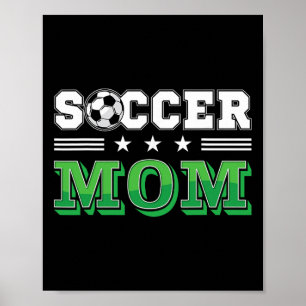 Poster Mãe do Futebol Mãe Família Correspondente Aniversá