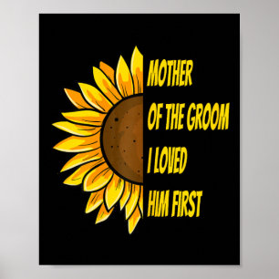 Poster Mãe do Noivo Eu O Amei Primeiro Dia das Mães
