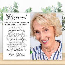 Poster Mãe Do Noivo Foto Céu Memorial Casamento