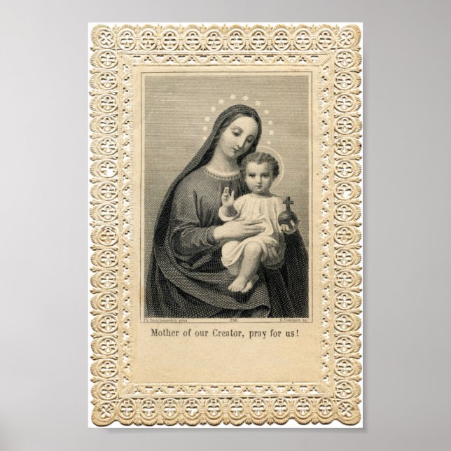 Pôster Mãe do nosso Criador (Frente)
