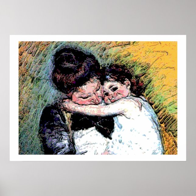 Poster Mãe e Bebê (Frente)