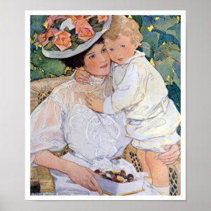 Poster Mãe e Criança, Jessie Willcox Smith