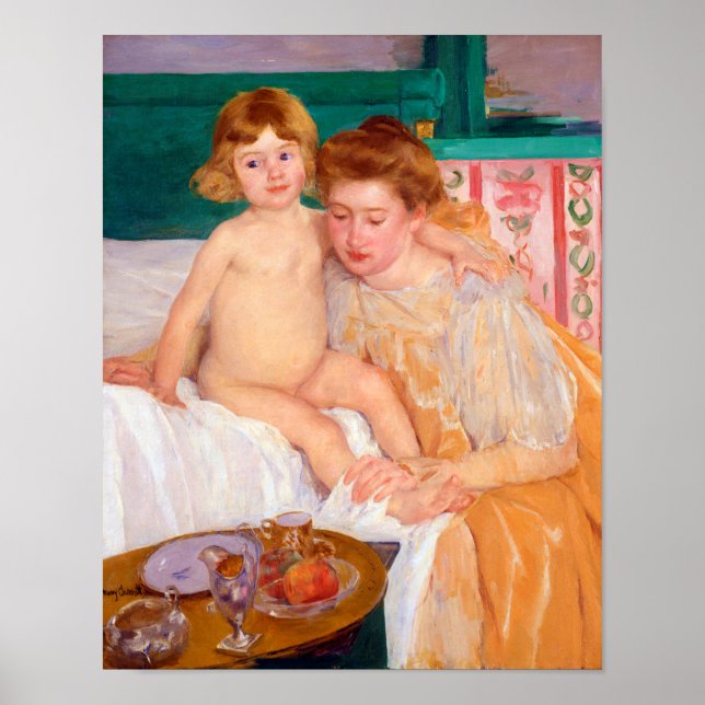 Poster Mãe e Criança, Mary Cassatt (Frente)