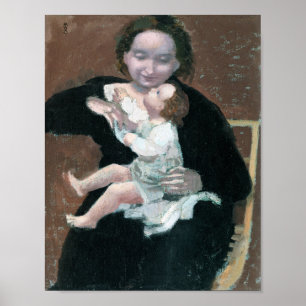 Poster Mãe e Criança, Maurice Denis