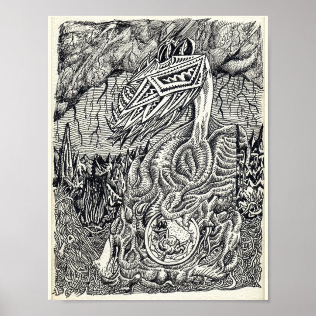 Poster Mãe e Filho (Frente)