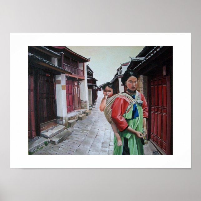 Poster Mãe e Filho (Frente)