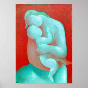 Poster Mãe e Filho- Mikuláš Galanda