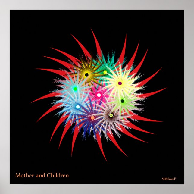 Pôster Mãe e Filhos (Frente)