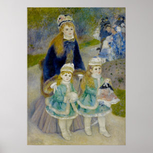 Poster Mãe e Filhos - Renoir