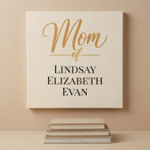 Mãe Elegante Personalizada