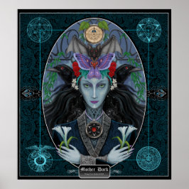 Poster Mãe Escuro.