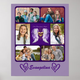 Poster Mãe Guardian Angel Wings 6 Fotografia Colagem e No