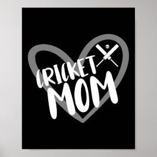 Poster Mãe Jogadora de Críquete