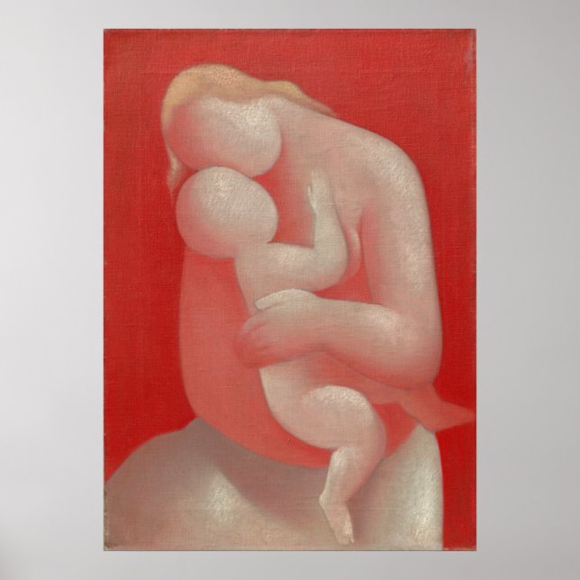 Poster Mãe (Madona Rosa) - Mikuláš Galanda (Frente)