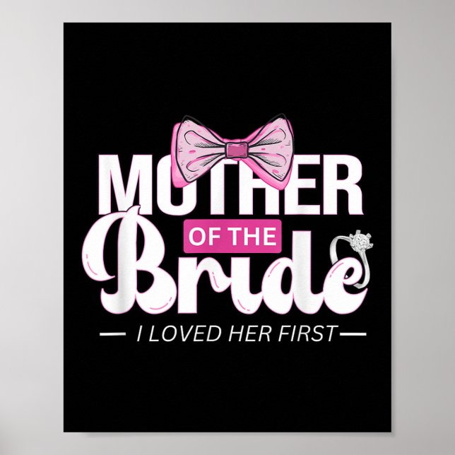 Poster Mãe, Mãe, Bonita Noiva. (Frente)