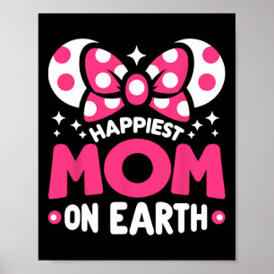 Poster Mãe Mais Feliz Da Família Mãe Do Dia de as mães Da