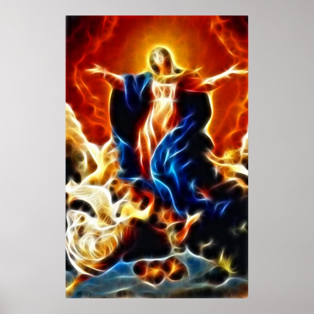 Pôster Mãe Mary A Rainha (Frente)