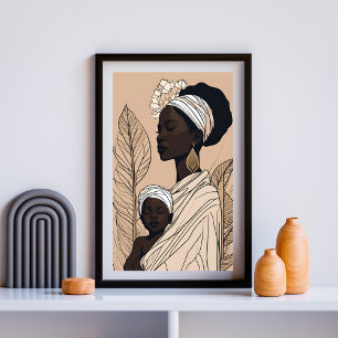 Poster Mãe Mínima – A Essência da Maternidade Africana