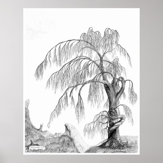 Pôster "Mãe Natureza", por Jeff Camden (Frente)