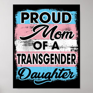Poster Mãe Orgulhosa De Uma Filha Transgênero