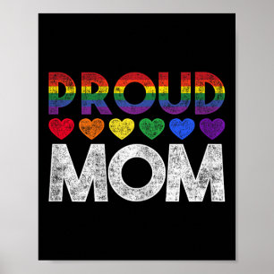 Poster Mãe Orgulhosa Lgbt