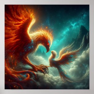Poster Mãe Phoenix e Criança