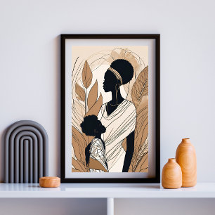 Poster Mãe Sagrada – Abraçando a Maternidade Africana
