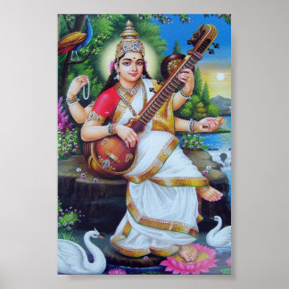 Pôster mãe-saraswati