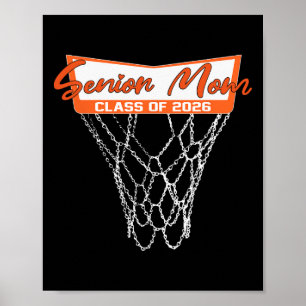 Poster Mãe Sênior Cl De 2026 Basquete Rede Graduação Mo