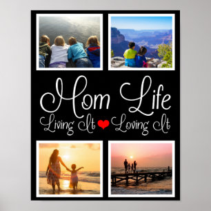 Poster Mãe Vida Vivendo Foto de Amar Ti