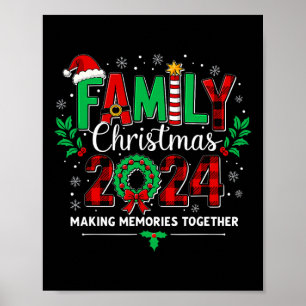 Poster Mães da Família Natal 2024 da Família de Tripulant