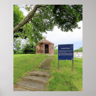 Poster Mães de Plymouth em Pó Antiga