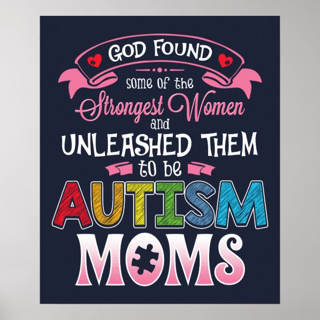 Poster Mães do Autismo (Frente)
