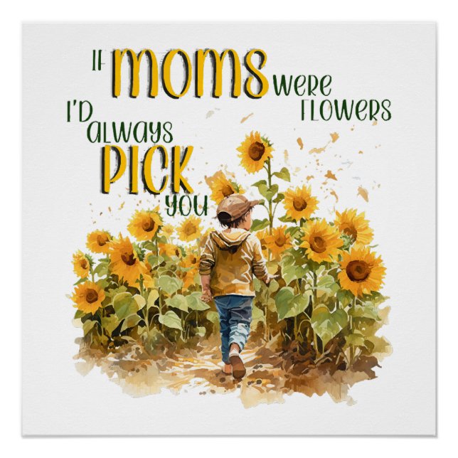 Pôster mães eram flores (Frente)