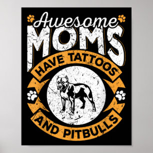 Poster Mães Incríveis Têm Tatuagens E Tatuagens - Sobreme