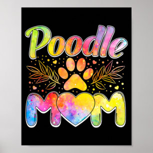 Poster Mães Poodle Mãe Poodle Dono do Poodle Dono Engraça