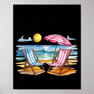 Poster Mães salgadas do beach club querem ter verão de so