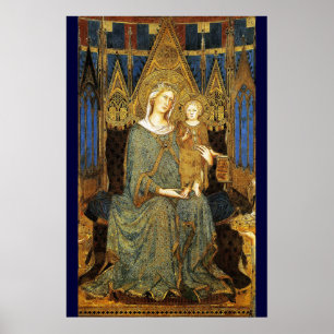Poster MAESTA, VIRGEM COM MENINO por Simone Martini