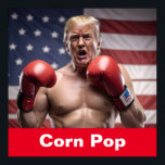 Poster Maga Corn Pop Trump<br><div class="desc">Trump Boxing Design.</div>