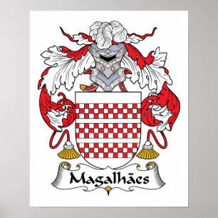 Pôster Magalhaes Family Crest