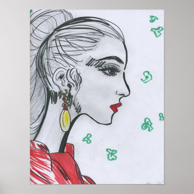 Poster Magazine Cover Illustration (Frente)