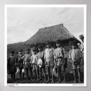 Poster ~ Magdalenas do Maya de Tzotzil, Chiapas, México